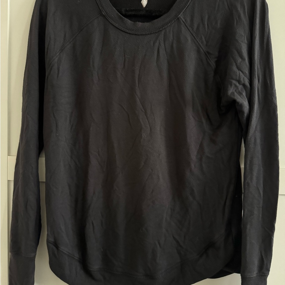 Athleta women’s Black long sleeve thicker shirt